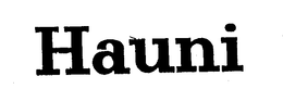 HAUNI trademark