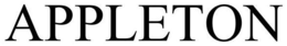 APPLETON trademark