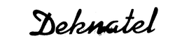 DEKNATEL trademark