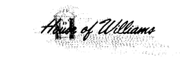 HOUSE OF WILLIAMS trademark