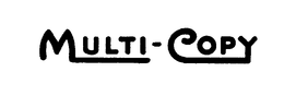 MULTI-COPY trademark