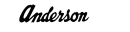 ANDERSON trademark