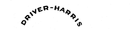 DRIVER-HARRIS trademark