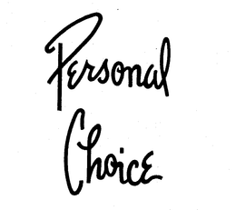 PERSONAL CHOICE trademark