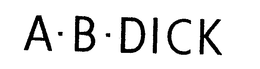 A. B. DICK trademark