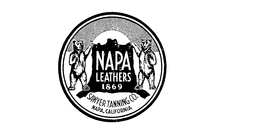 NAPA LEATHERS 1869 SAWYER TANNING CO. NAPA, CALIFORNIA trademark
