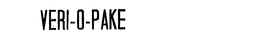 VERI-O-PAKE trademark