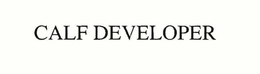 CALF DEVELOPER trademark