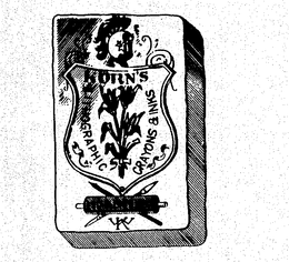 KORN'S LITHOGRAPHICS CRAYONS & INKS ESTABLISHED 1880 trademark