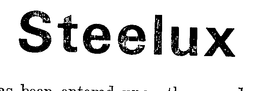 STEELUX trademark