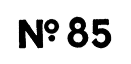NO. 85 trademark
