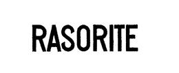 RASORITE trademark