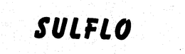 SULFLO trademark