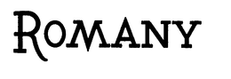 ROMANY trademark