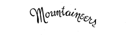 MOUNTAINEERS trademark