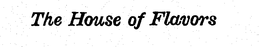THE HOUSE OF FLAVORS trademark