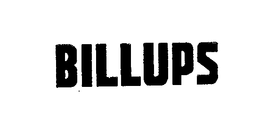 BILLUPS trademark