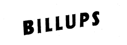 BILLUPS trademark