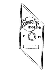 RAYNOR GARAGE DOORS trademark