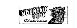 MOUNTAIN LION COLORADO PEACHES trademark