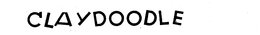 CLAYDOODLE trademark