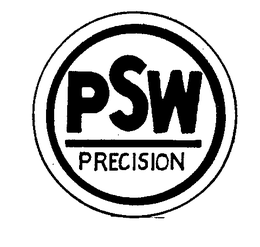 PSW PRECISION trademark