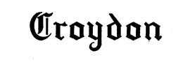 CROYDON trademark