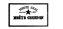WHITE SEAL MOET & CHANDON MAISON FOODIE IN 1743 trademark