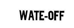 WATE-OFF trademark