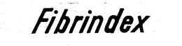 FIBRINDEX trademark