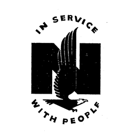 N IN SERVICE WITH PEOPLE trademark