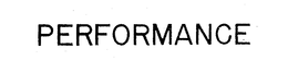 PERFORMANCE trademark