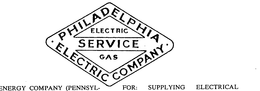 PHILADELPHIA ELECTRIC COMPANY ELECTRIC GAS SERVICE trademark