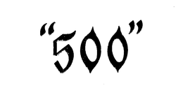 "500" trademark
