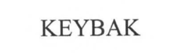 KEYBAK trademark