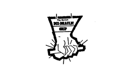 THE BARRETT DIE-DRAULIC GRIP trademark