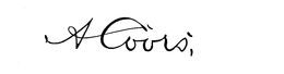A COORS trademark