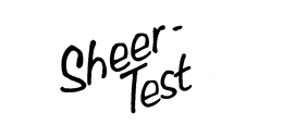 SHEER-TEST trademark