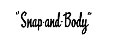 "SNAP-AND-BODY" trademark