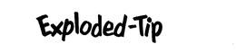 EXPLODED-TIP trademark