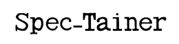 SPEC-TAINER trademark