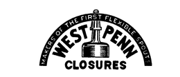 WEST PENN CLOSURES MAKERS OF THE FIRST FLEXIBLE SPOUTS trademark
