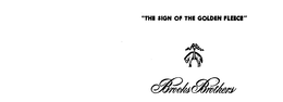 THE SIGN OF THE GOLDEN FLEECE BROOKS BROTHERS trademark