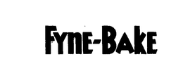 FYNE-BAKE trademark