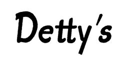 DETTY'S trademark