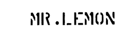 MR. LEMON trademark
