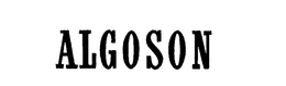 ALGOSON trademark