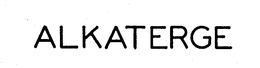 ALKATERGE trademark