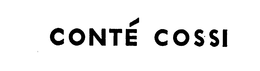 CONTE COSSI trademark