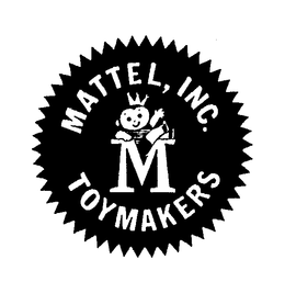 MATTEL, INC. M. TOYMAKERS trademark